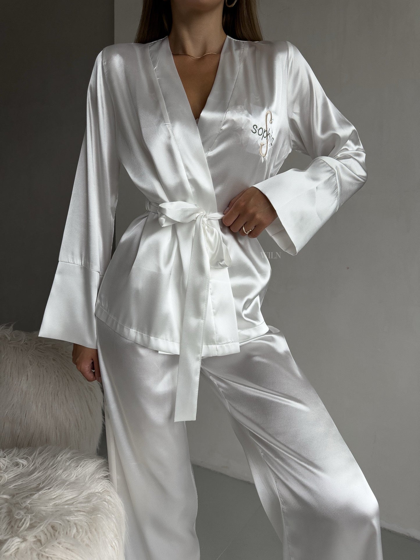 Elegance – Set Lounge in Raso di Lusso (2 pezzi)