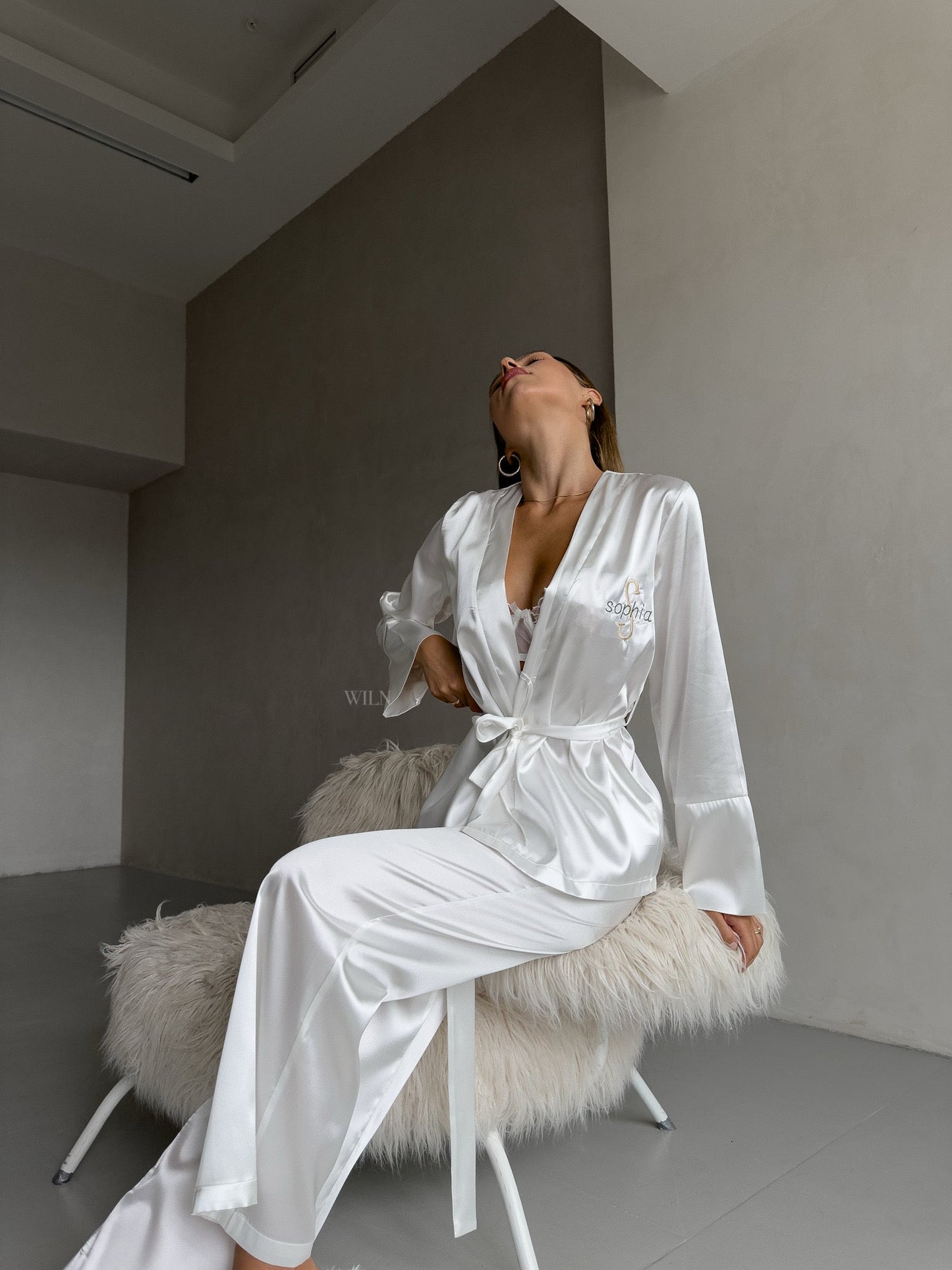 Elegance – Set Lounge in Raso di Lusso (2 pezzi)