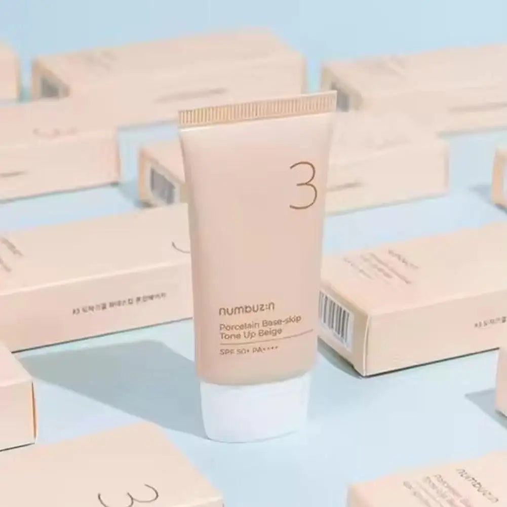 Numbuzin Number 3 Moisturizing Set - Tone-up Cream, Super Glowing