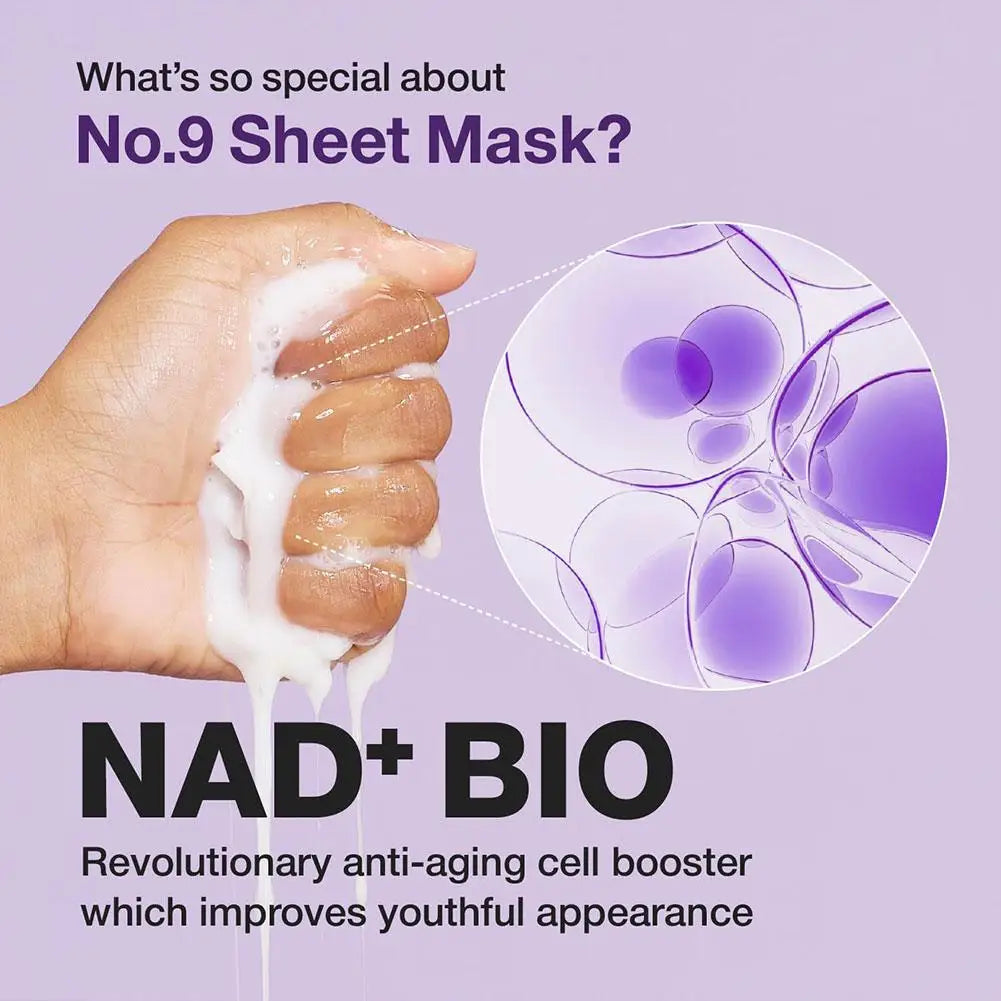 Numbuzin NO.9 NAD+ BIO Lifting Mask Essence Deep Repair Revitalizing