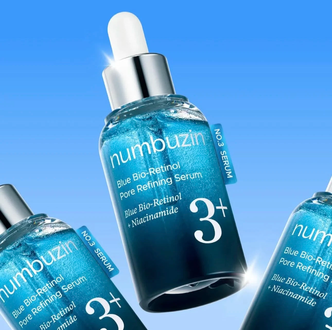 Numbuzin No.3 Blue Bio-Retinol Pore Refining Serum Niacinamide Gentle
